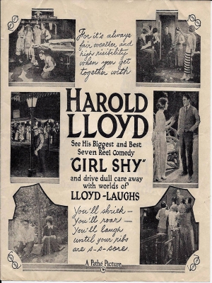 هارولدلوید در دختر خجالتی - Girl Shy - هارولدلویددردخترخجالتی, کمدی , اکشن , فیلم سینمایی , سینما , دانلود فیلم - محصول آمریکا - - - سال 1924