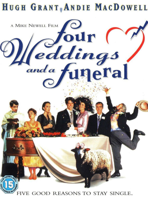 چهار عروسی و یک تشییع جنازه - Four Weddings and a Funeral - چهار عروسی و یک تشییع جنازه , چهار عروسی و یک عزا , Four Weddings and a Funeral, عاشقانه , کمدی , فیلم سینمایی , سینما , دانلود فیلم - محصول انگلیس - -
