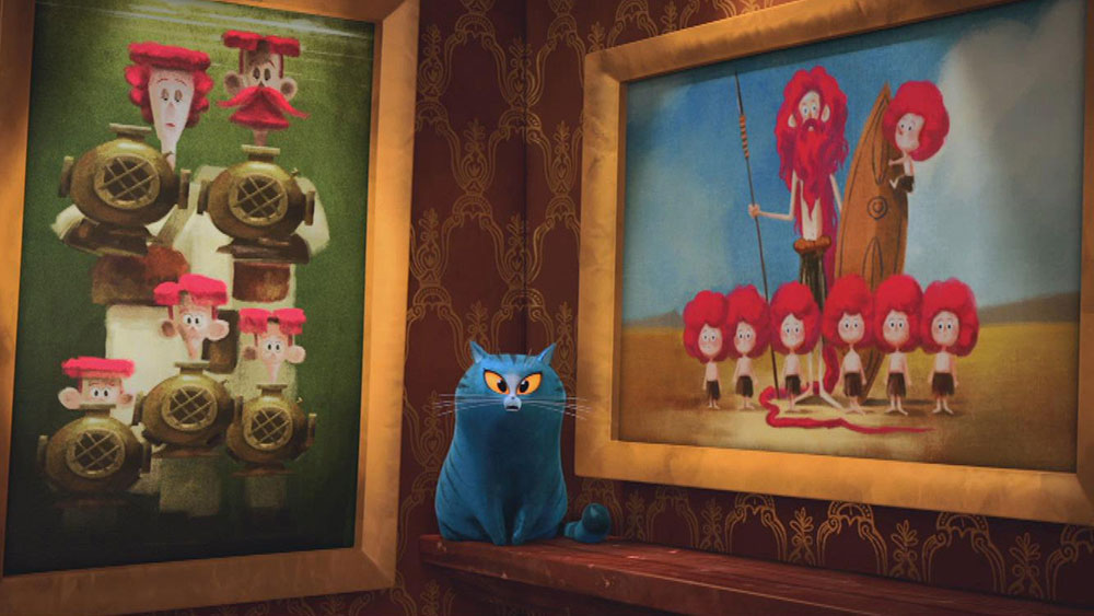 گربه آبی در انیمیشن ویلوبی ها