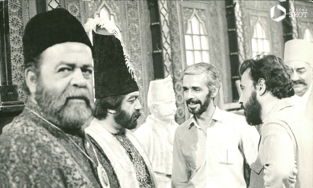 نمایی از پشت صحنه فیلم کمال الملک