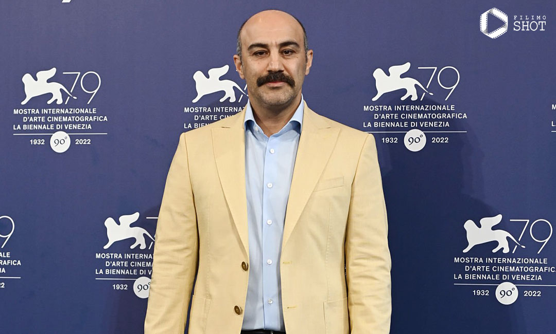 محسن تنابنده در فوتوکال فیلم جنگ جهانی سوم در جشنواره فیلم ونیز 2022