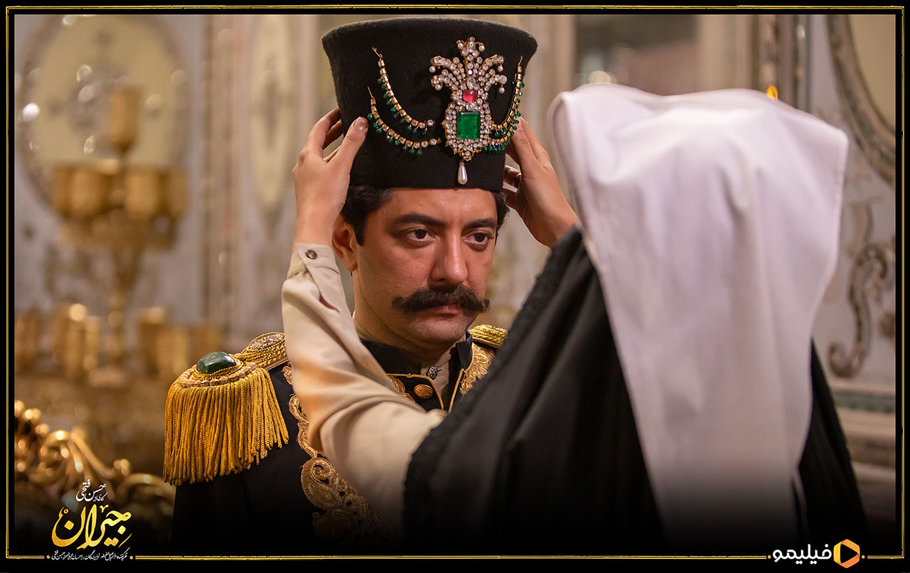 پریناز ایزدیار و بهرام رادان در سریال جیران