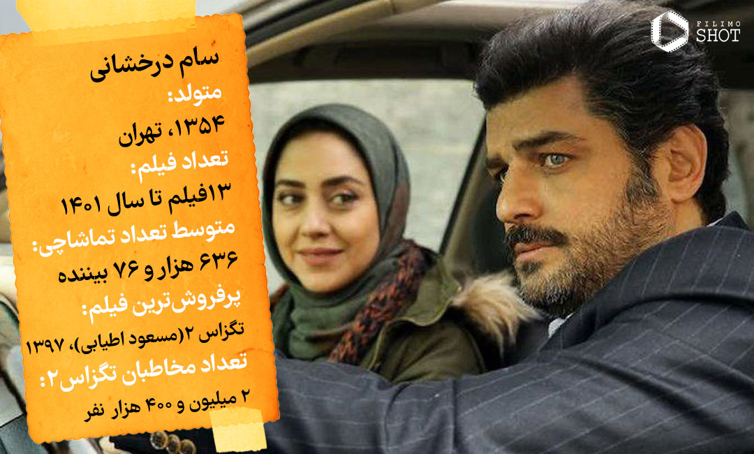 اینفو اطلاعات فیلمهای سام درخشانی