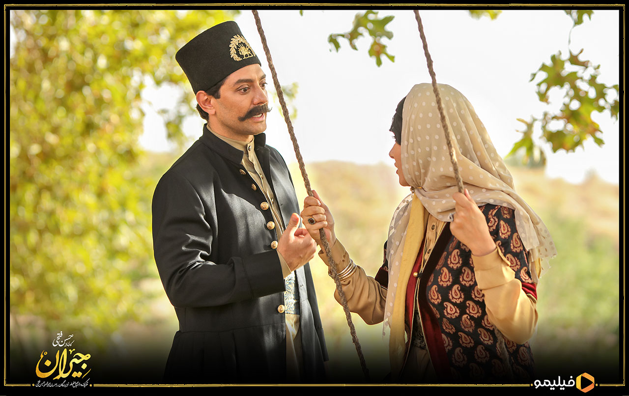 بهرام رادان و پریناز ایزدیار در سریال جیران