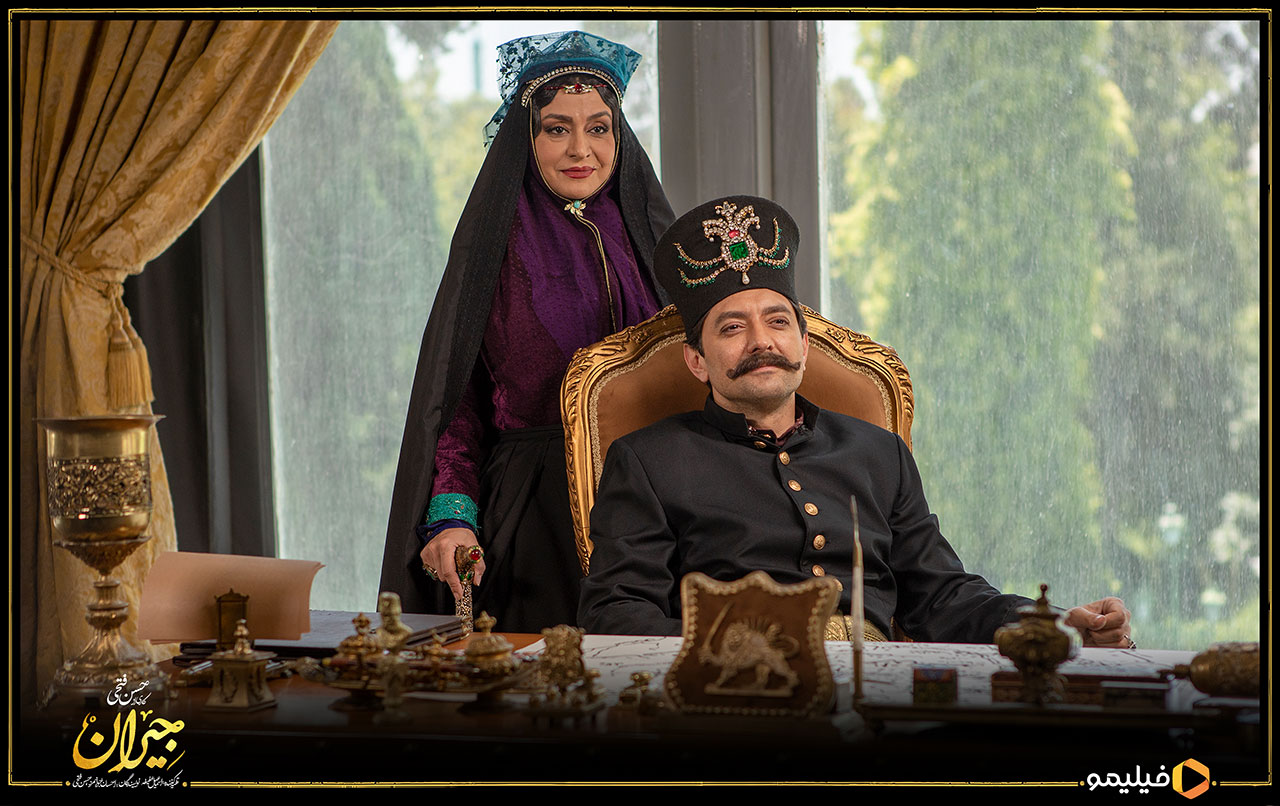 بهرام رادان و مریلا زارعی در سریال جیران