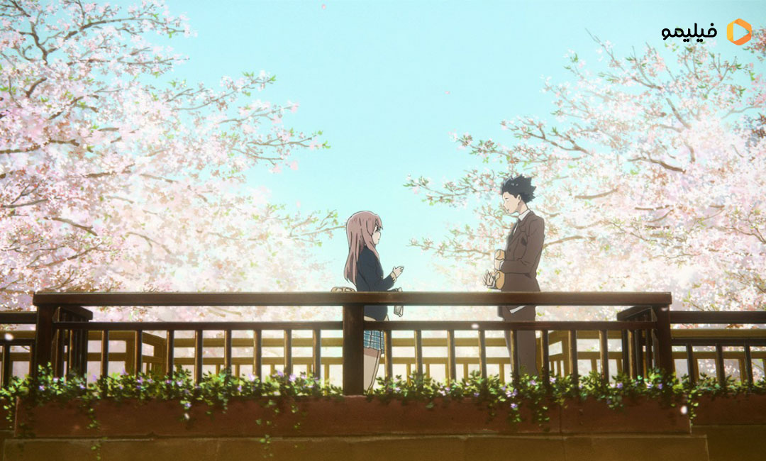 نیشیما شوکو و ایشیدا شویا در انیمه یک صدای خاموش