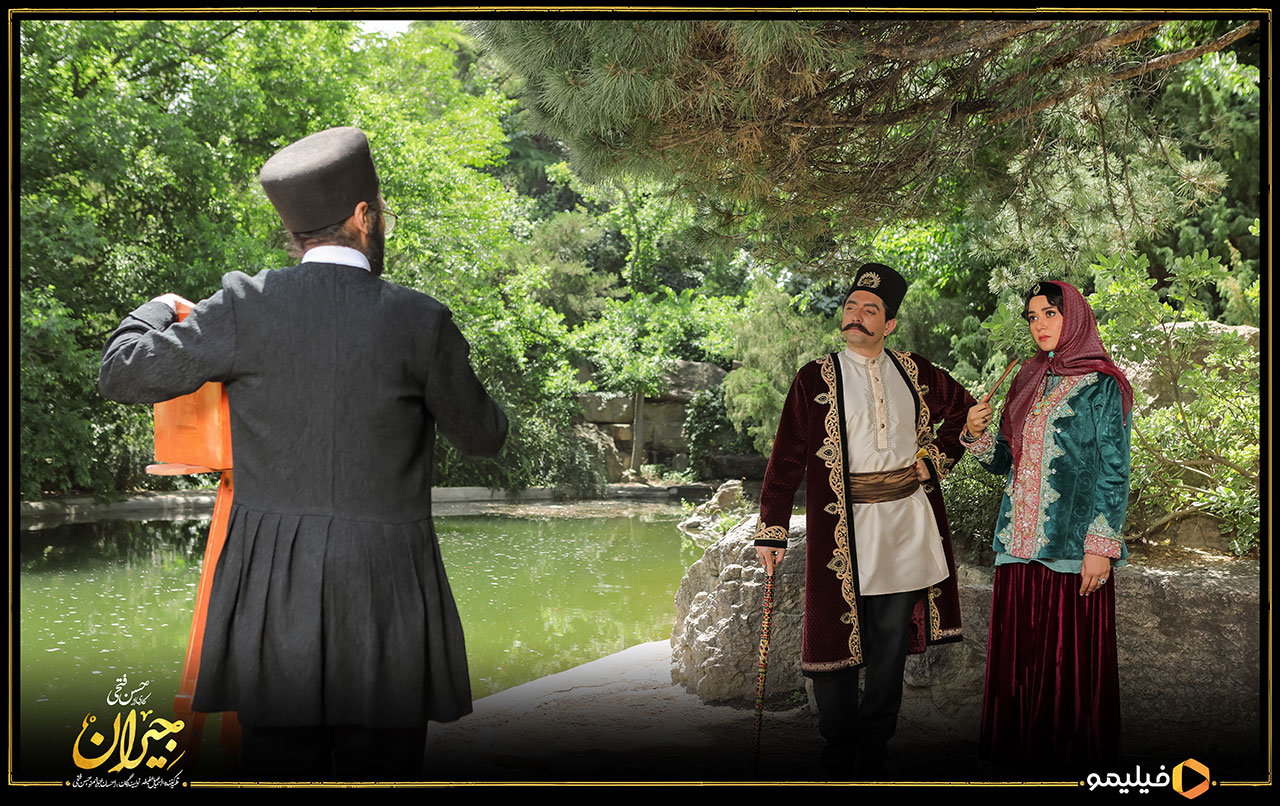 پریناز ایزدیار و بهرام رادان در سریال جیران