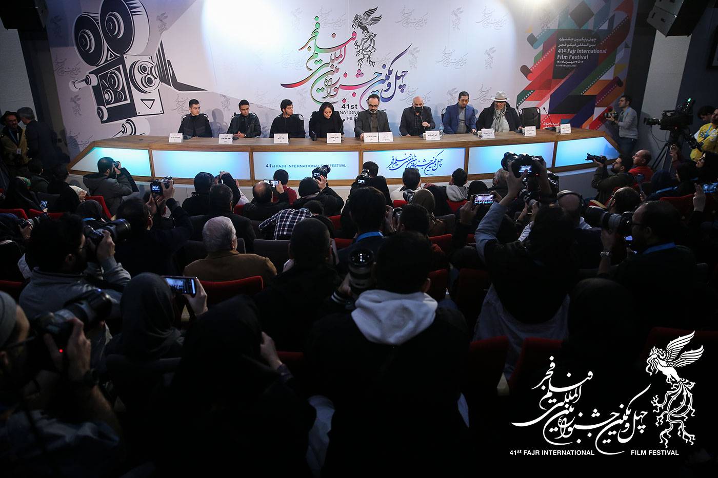نشست خبری فیلم پرونده باز است در جشنواره فیلم فجر