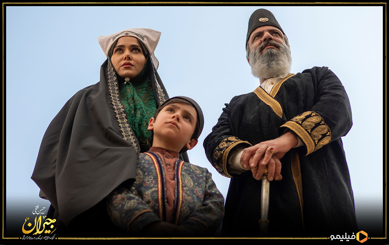 پریناز ایزدیار و امیر جعفری در سریال جیران