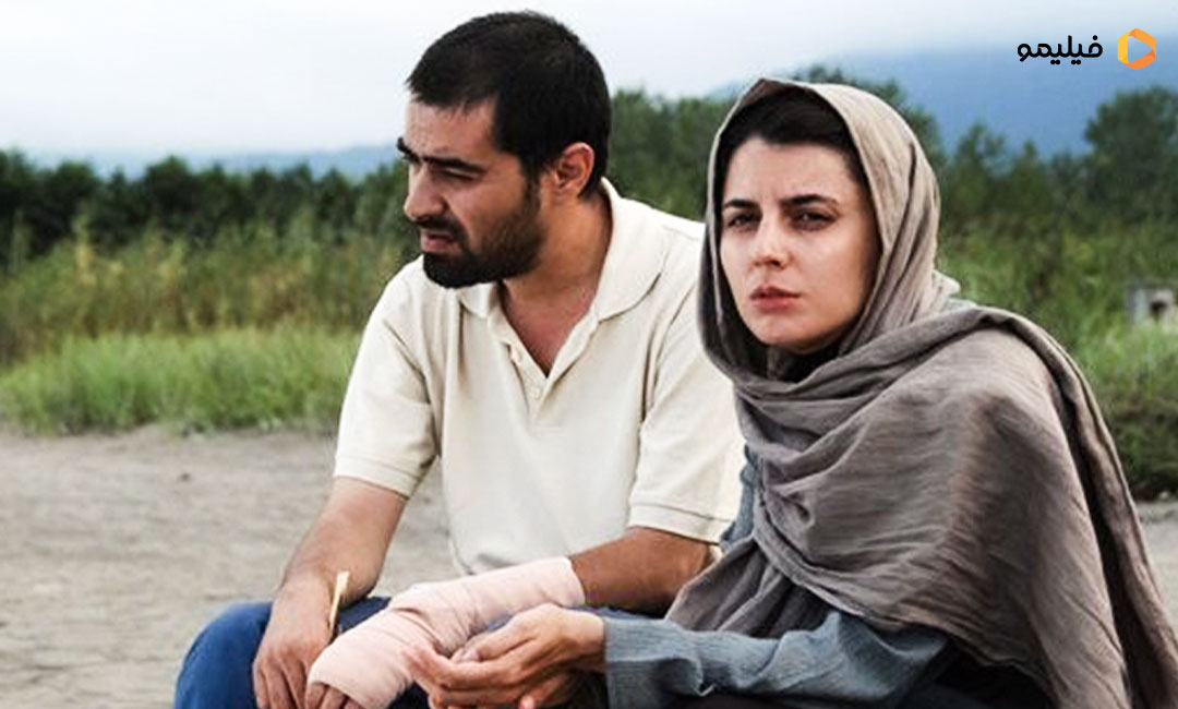 لیلا حاتمی و شهاب حسینی در فیلم پرسه در مه