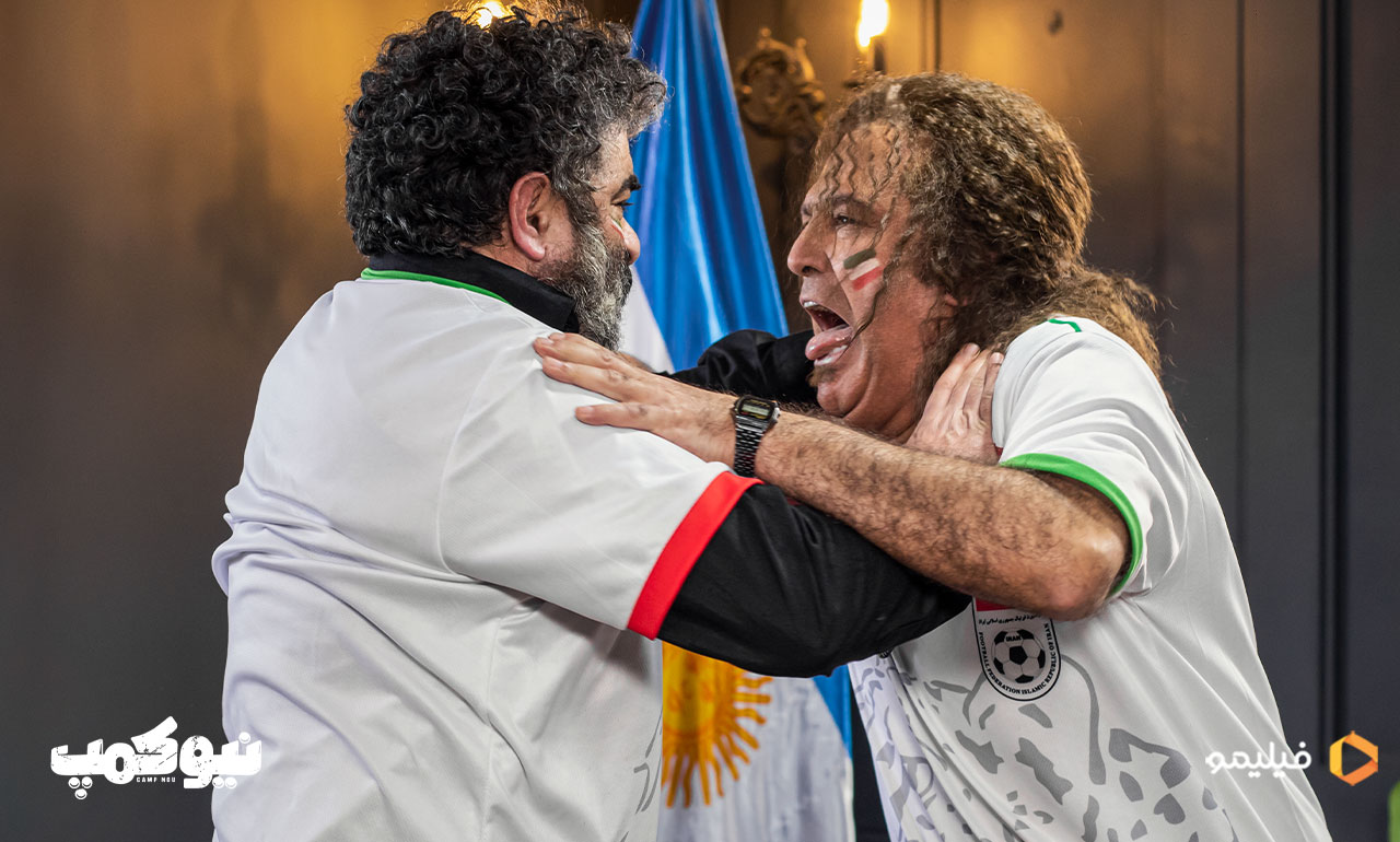 حامد آهنگی و حسن معجونی در سریال نیوکمپ