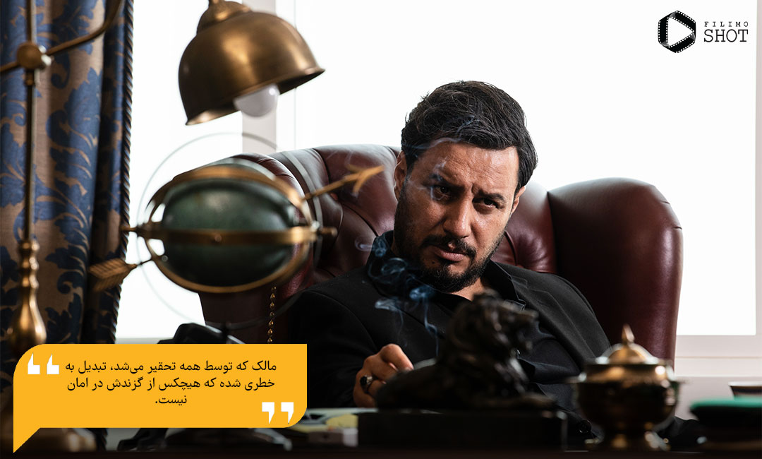 جواد عزتی در سریال زخم کاری