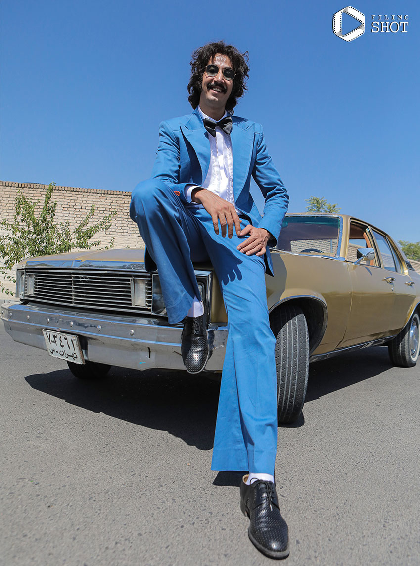 بهرام افشاری در فیلم فسیل