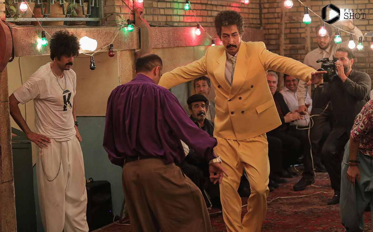 بهرام افشاری در فیلم فسیل