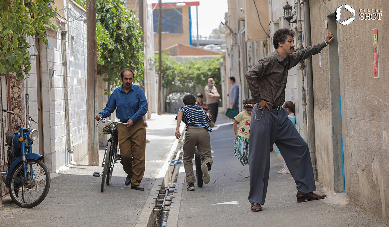 بهرام افشاری در فیلم فسیل