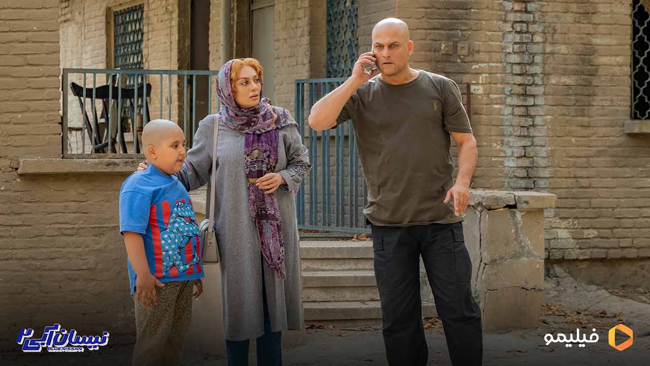 حسین یاری و یکتا ناصر در سریال نیسان آبی