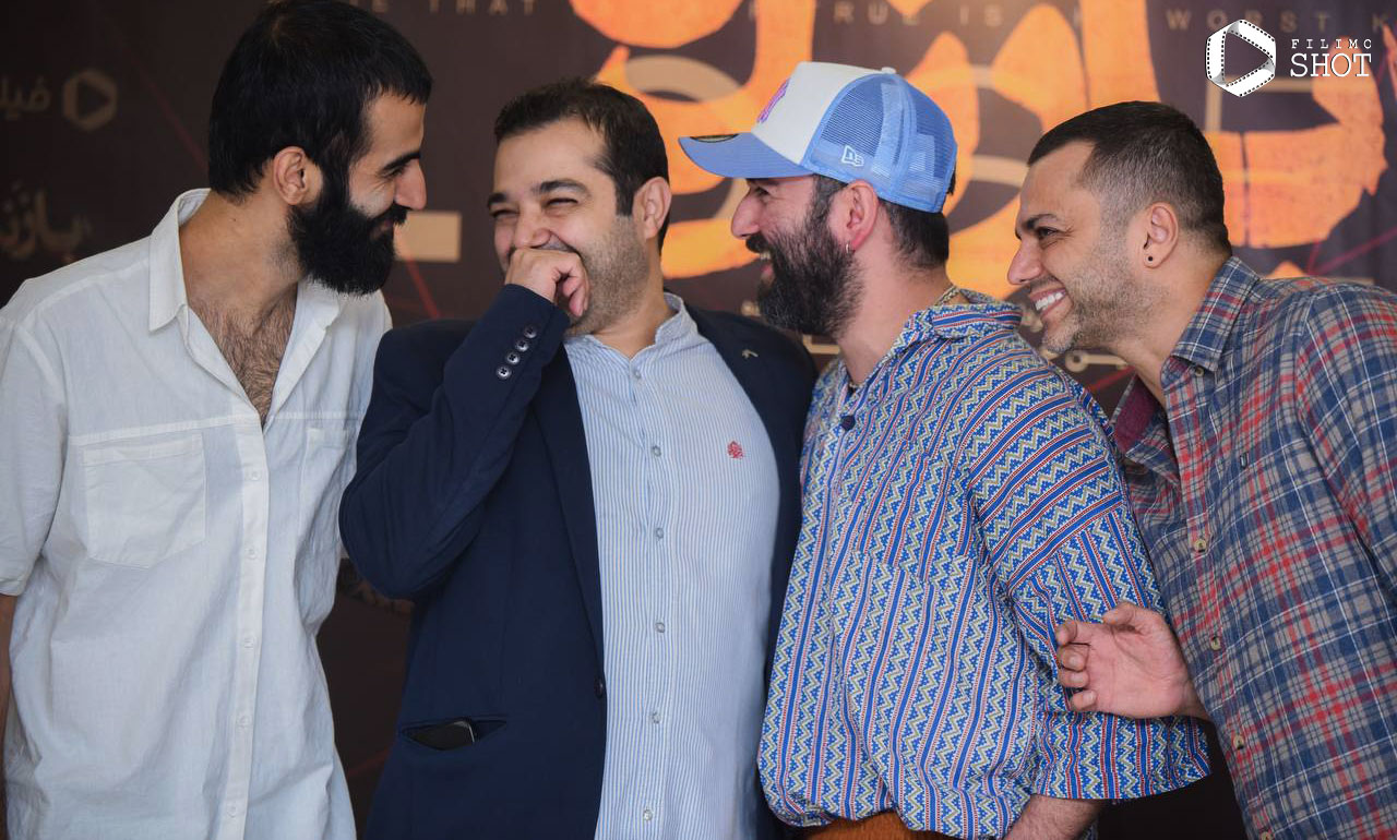 عوامل تولید در اکران خصوصی و رونمایی از سریال بازنده