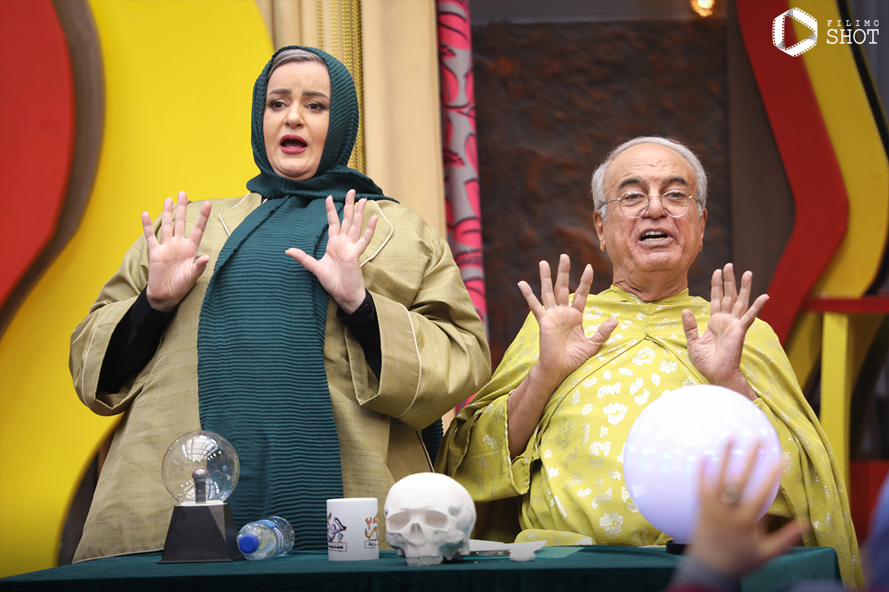نعیمه نظام دوست و رضا نیکخواه در قسمت دوم فصل چهارم جوکر2