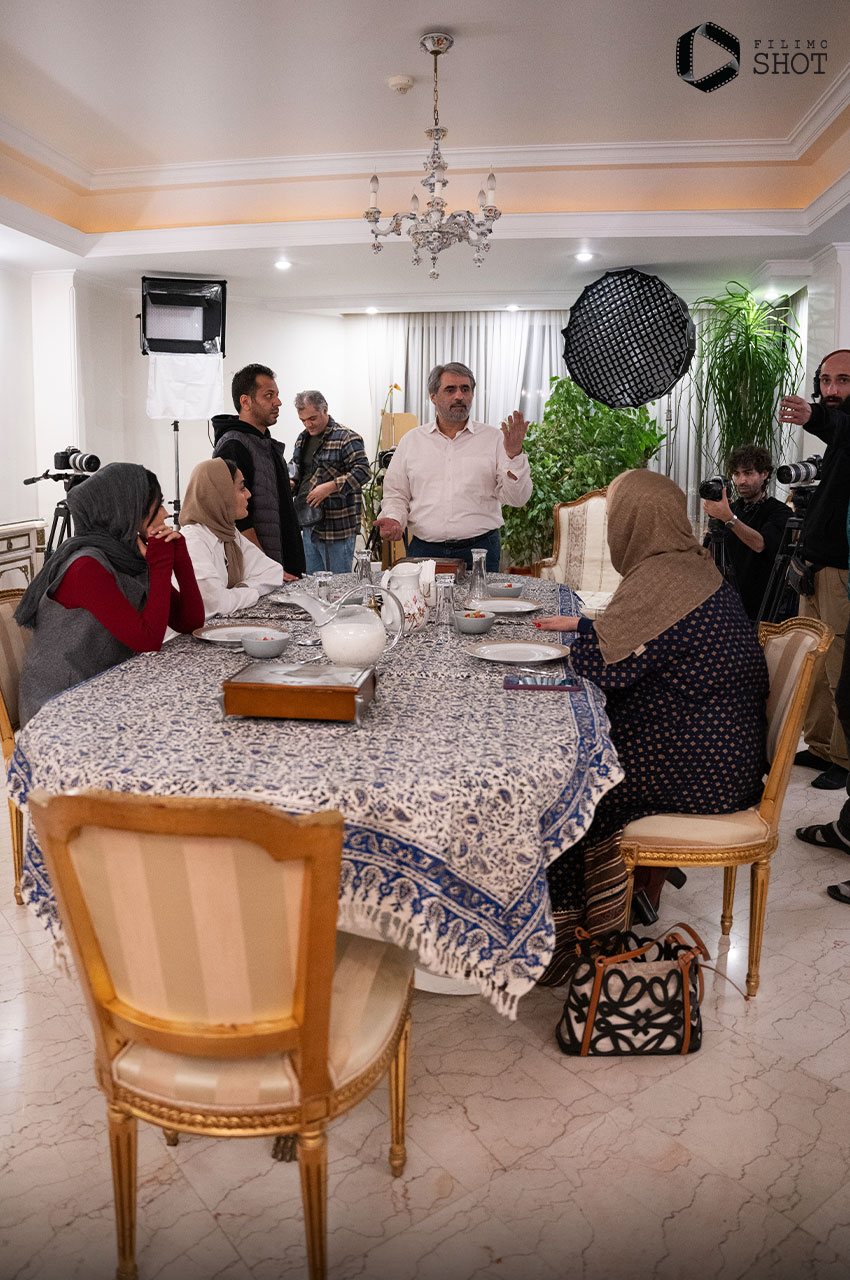 پشت صحنه برنامه شام ایرانی