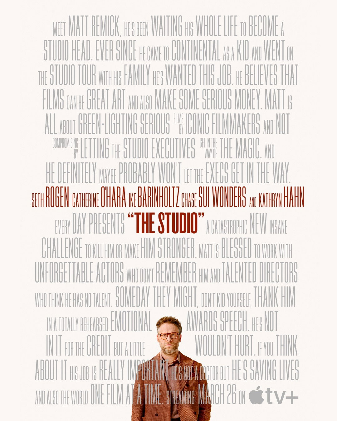 پوستر سریال استودیو the Studio