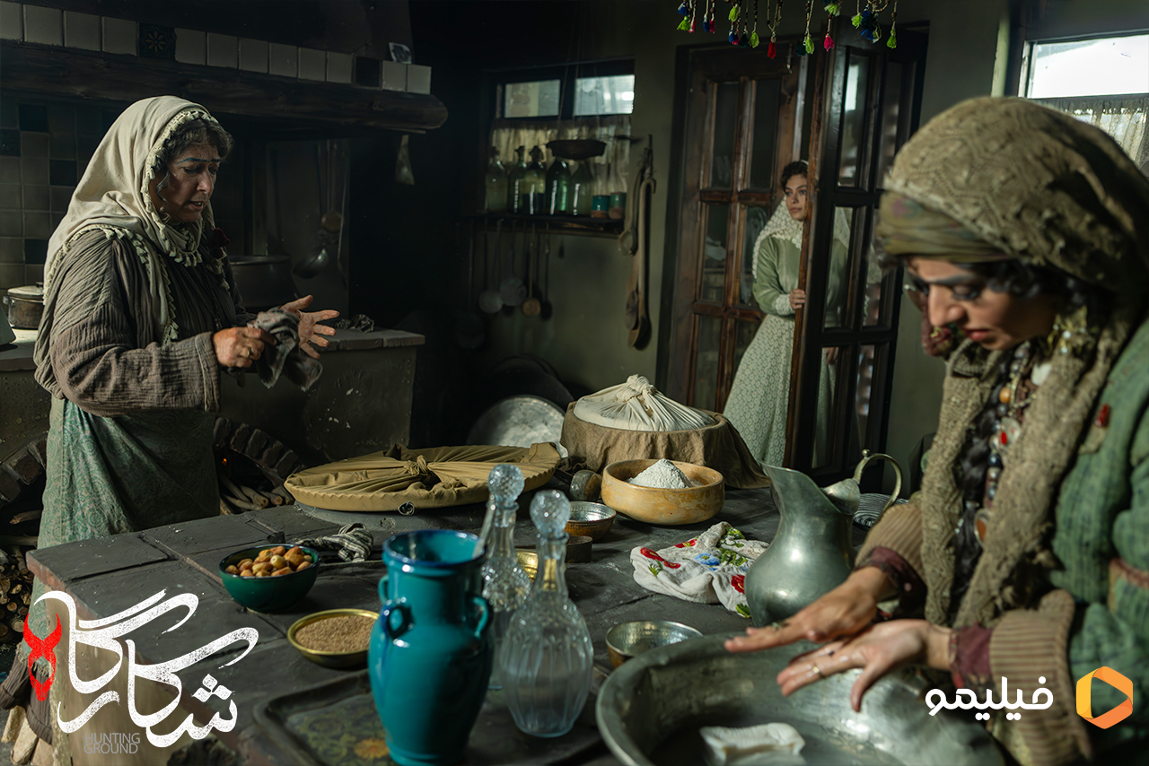 فریبا متخصص و سوگل خلیق در قسمت اول سریال شکارگاه