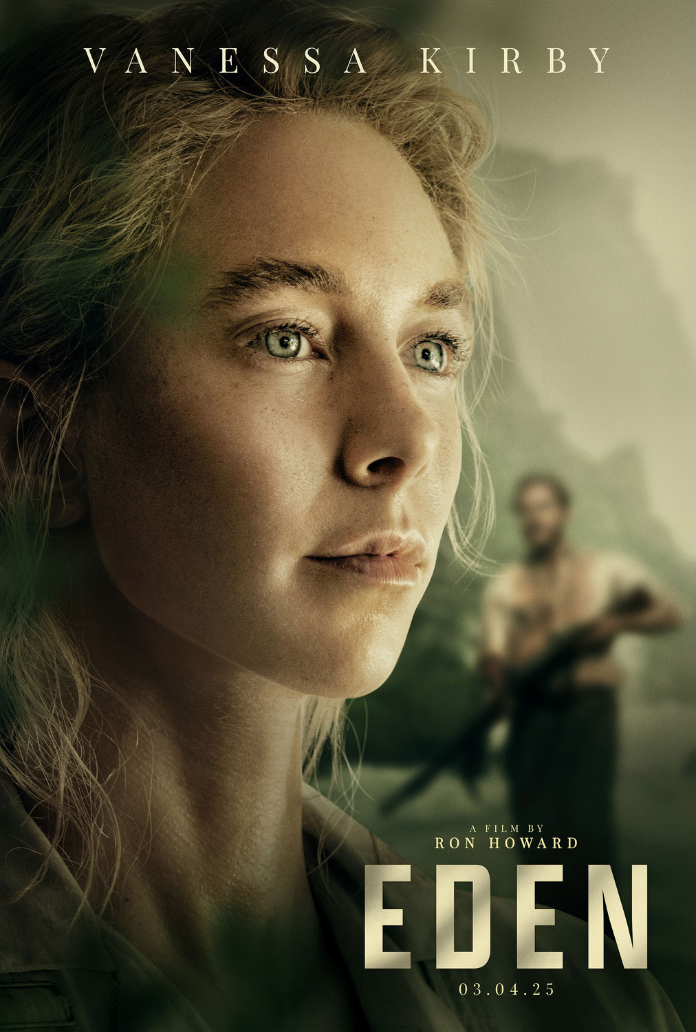 ونسا کیربی در پوستر فیلم بهشت Eden