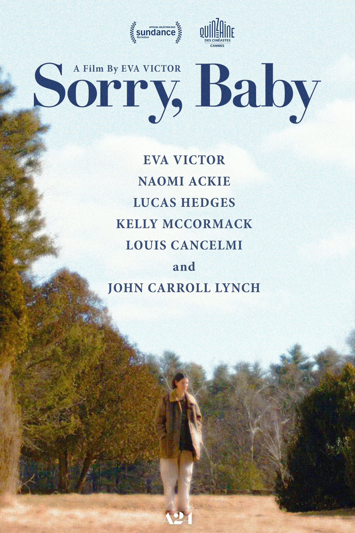 پوستر فیلم متاسفم، عزیزم Sorry Baby