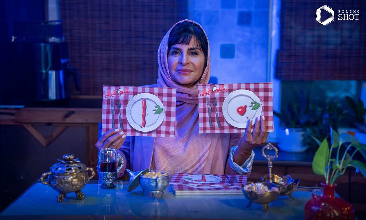 سیما تیرانداز در برنامه شام ایرانی 