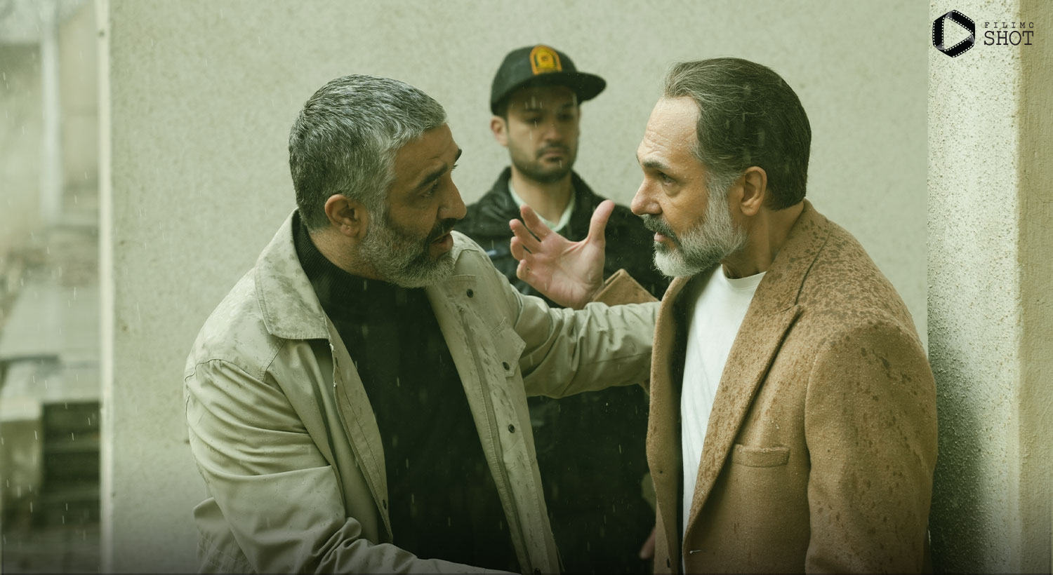 کوروش تهامی و پژمان جمشیدی در سریال محکوم