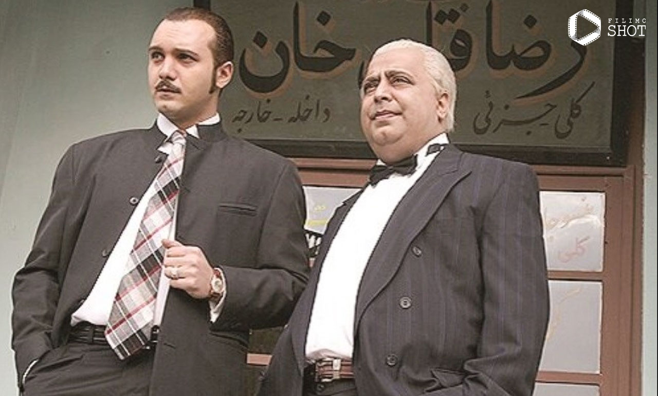 کامبیز دیرباز و رضا شفیعی جم در سریال در چشم باد