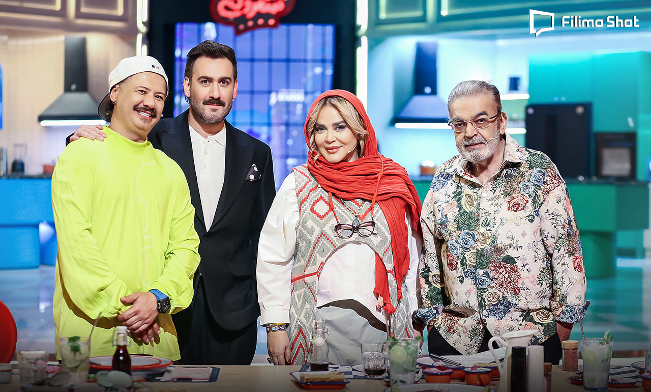 بهاره رهنما و علی صادقی و حمید لولایی و نیما شعبان نژاد در برنامه شفرونی 