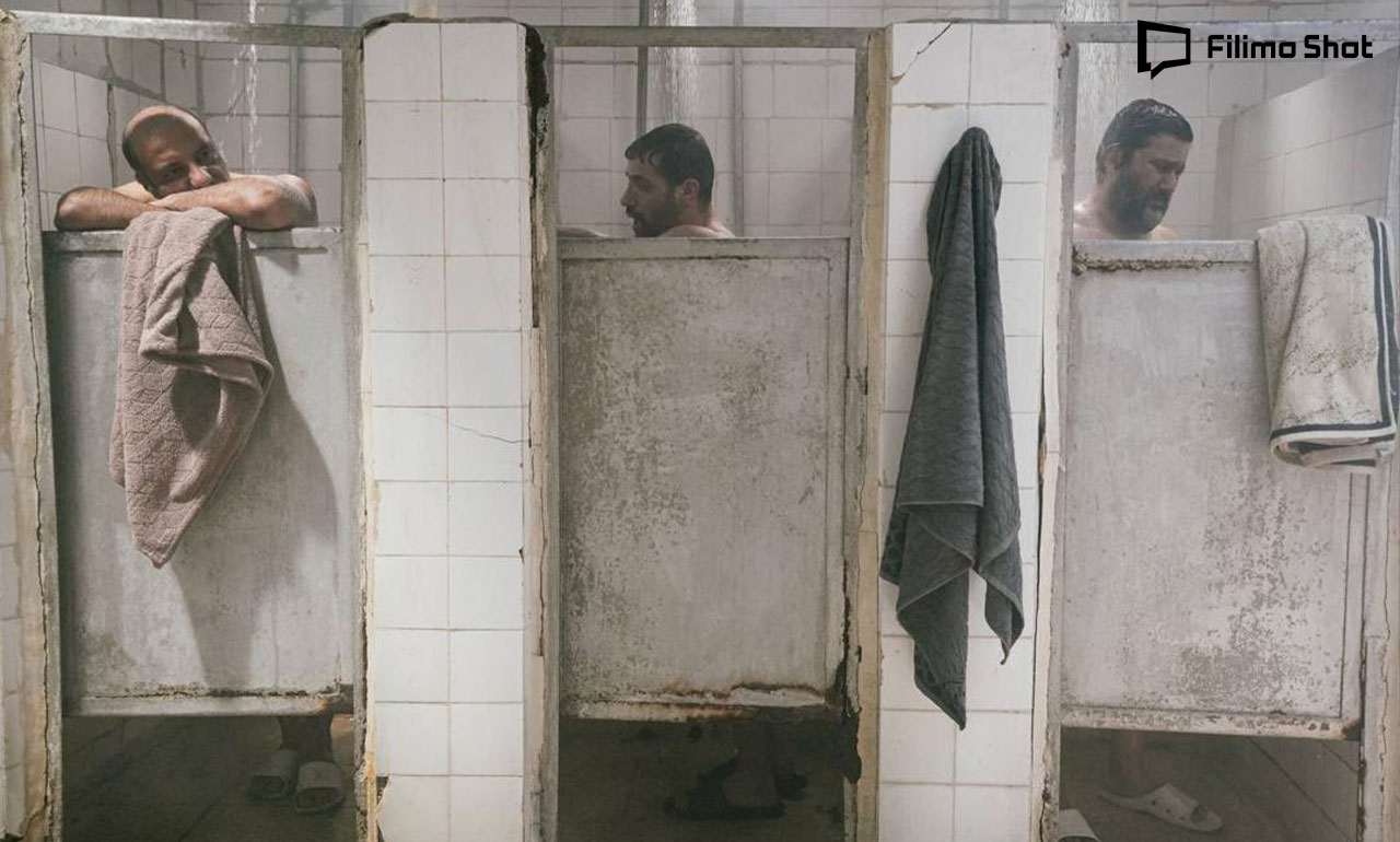 حامد بهداد، محمد ولی‌زادگان و امیر جعفری در فیلم زنده شور